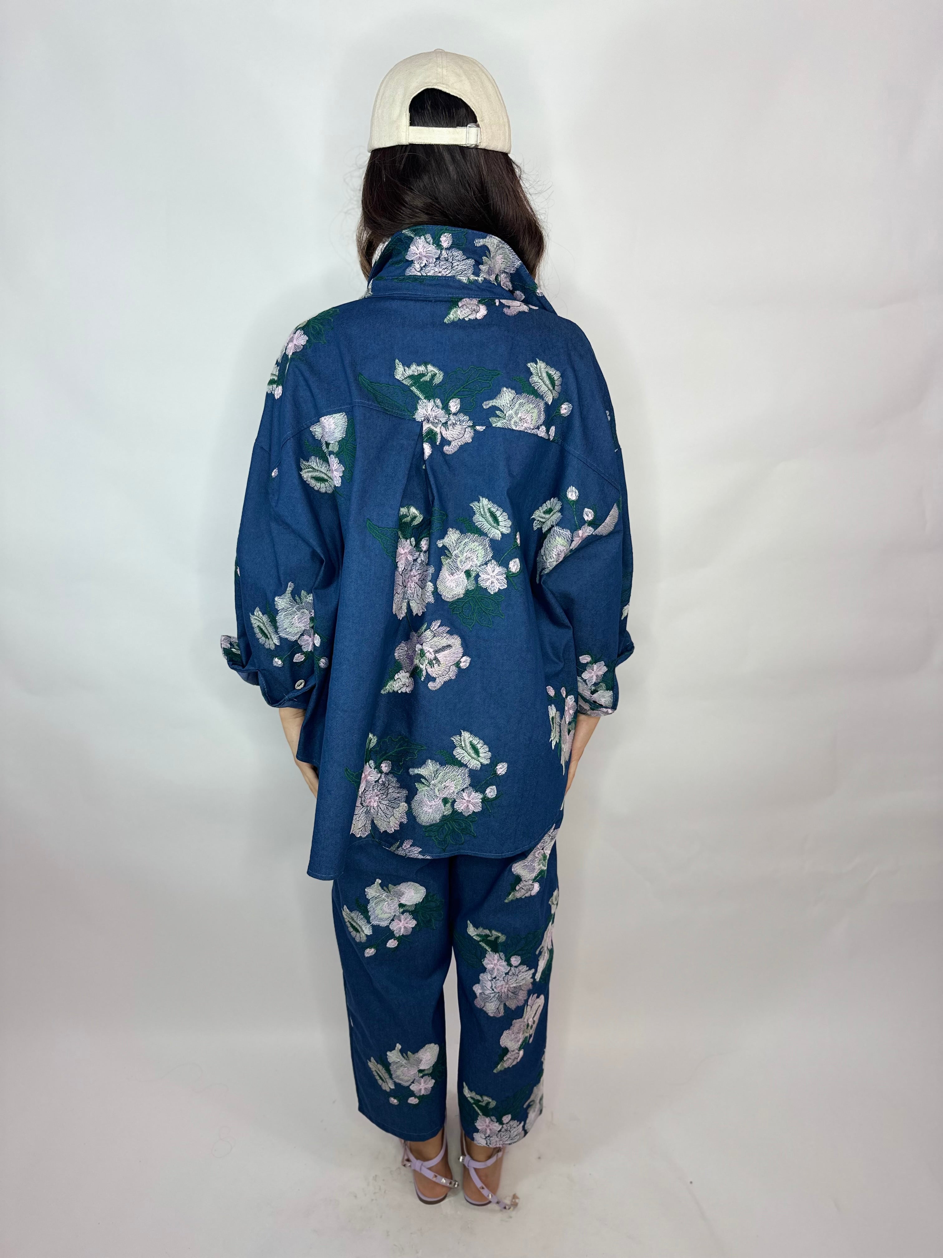 Completo Blooming Denim