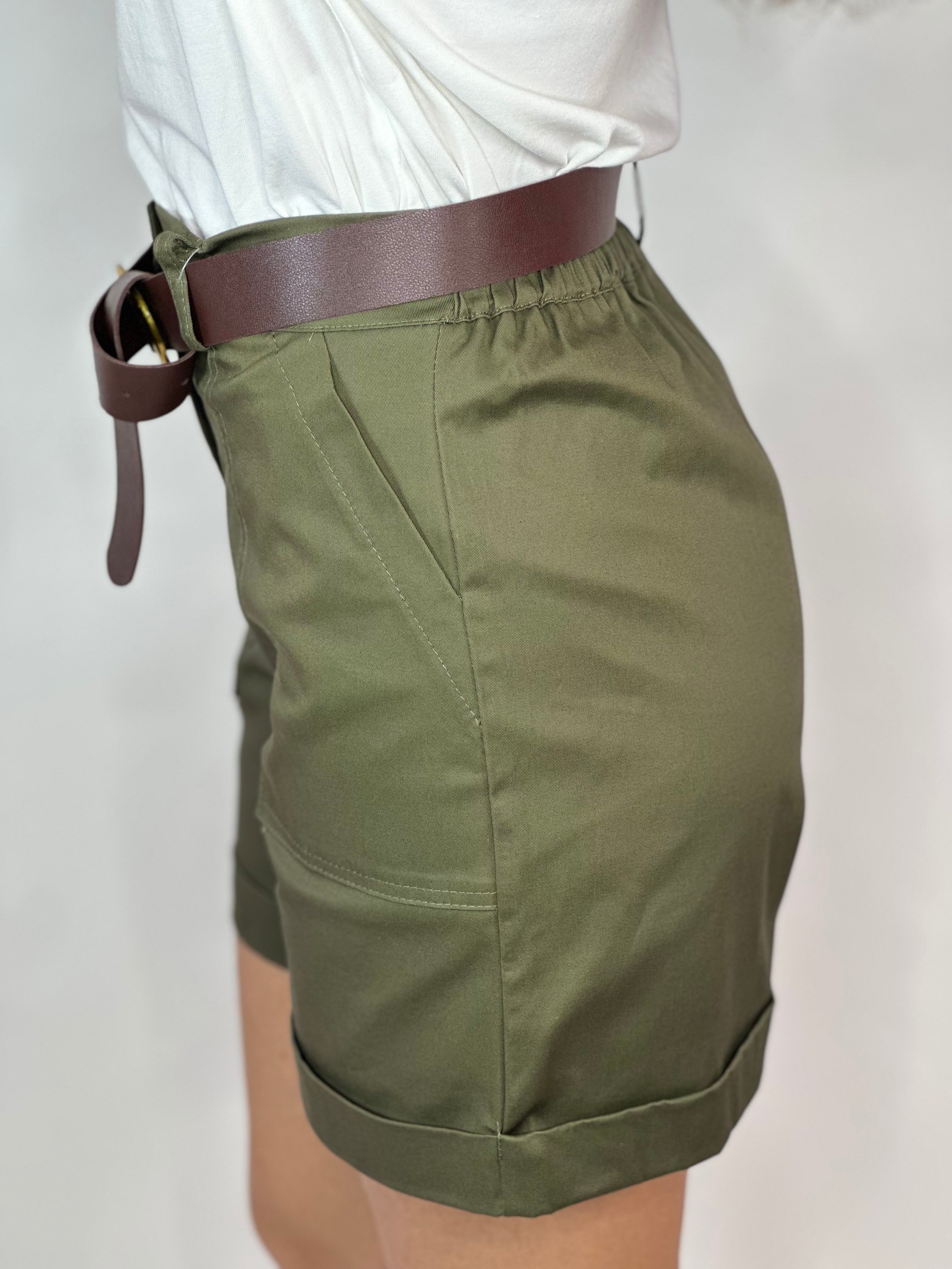 Jorts con cintura