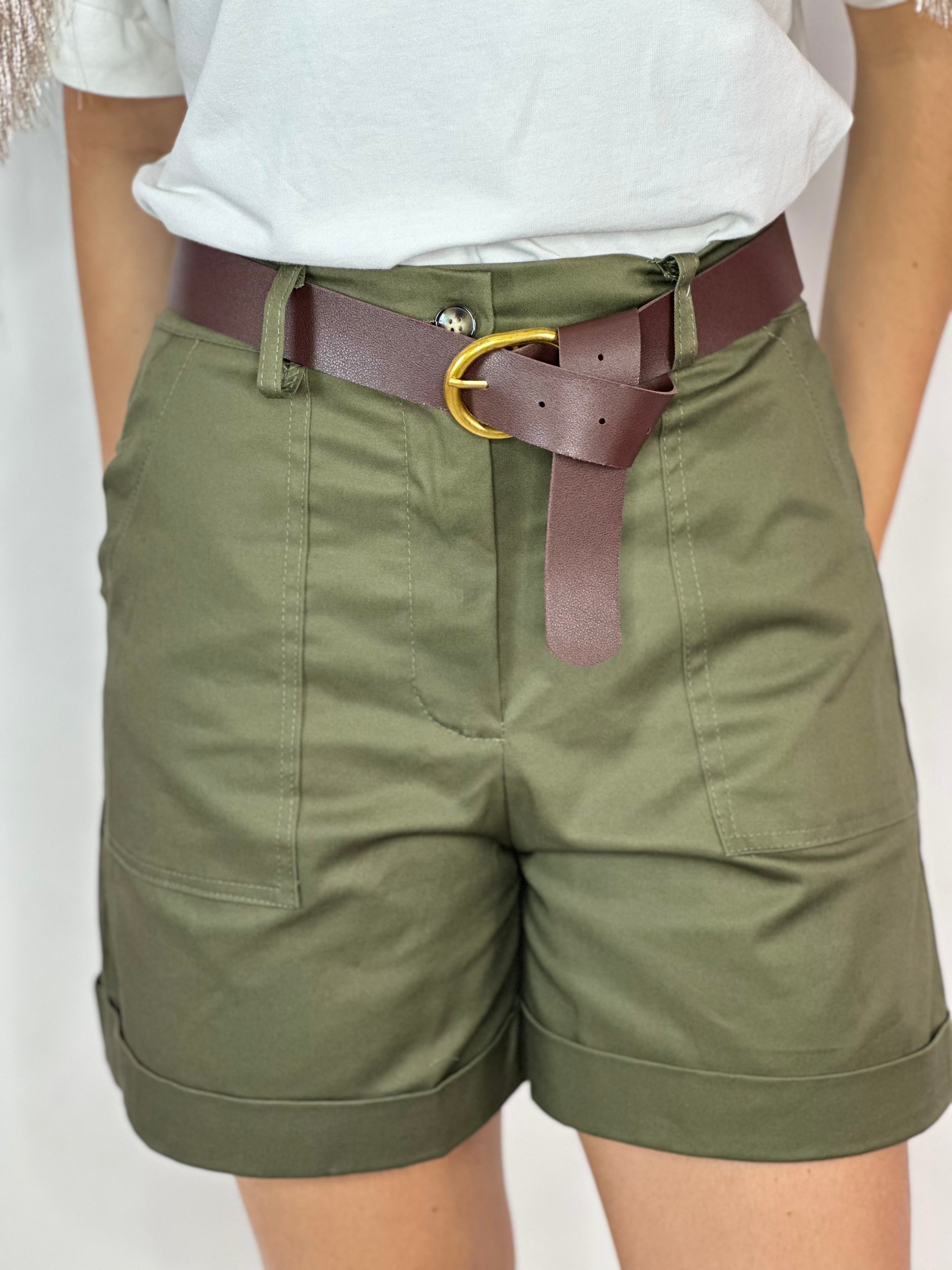 Jorts con cintura