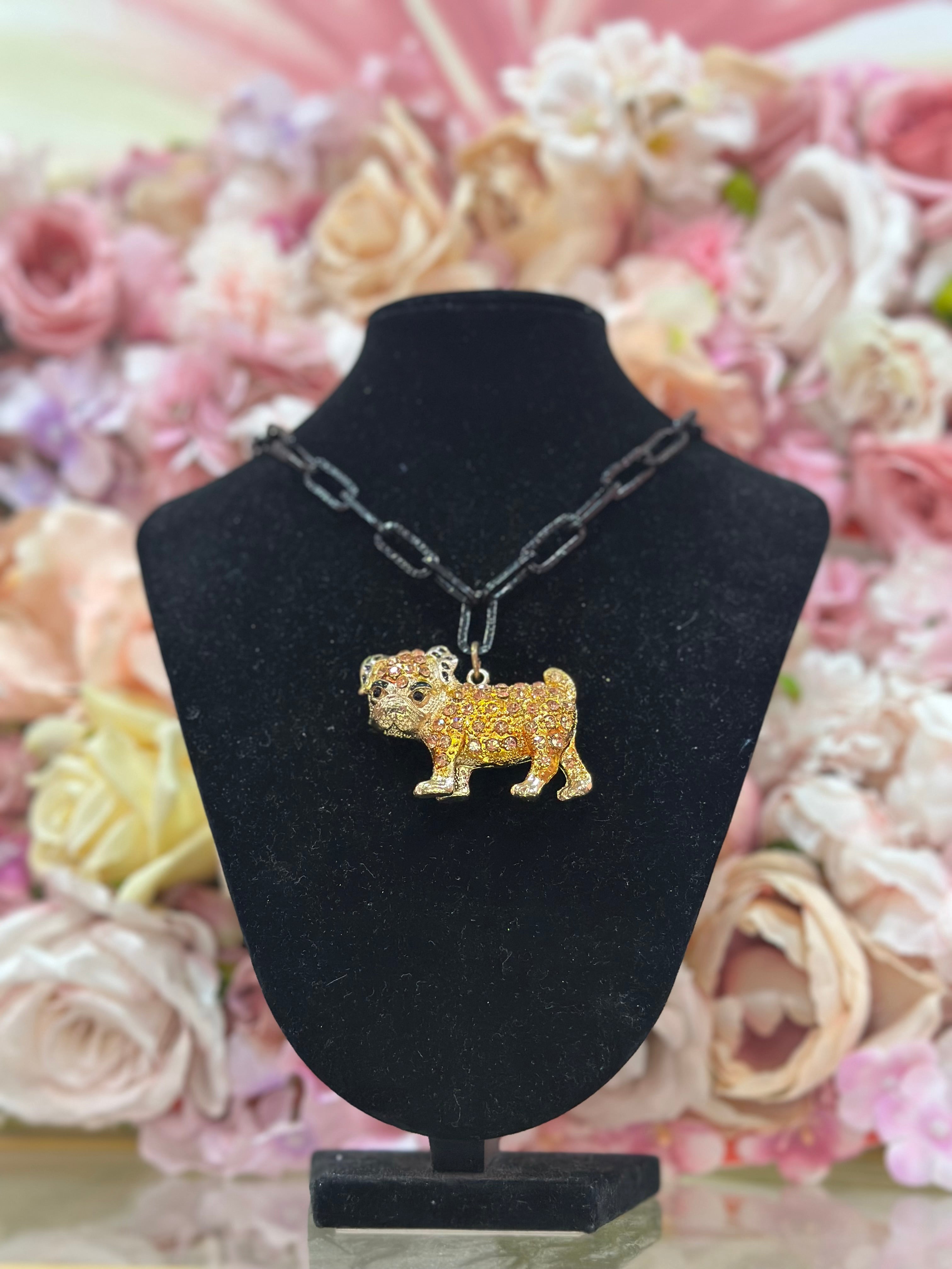 Collana Bull Dog oro