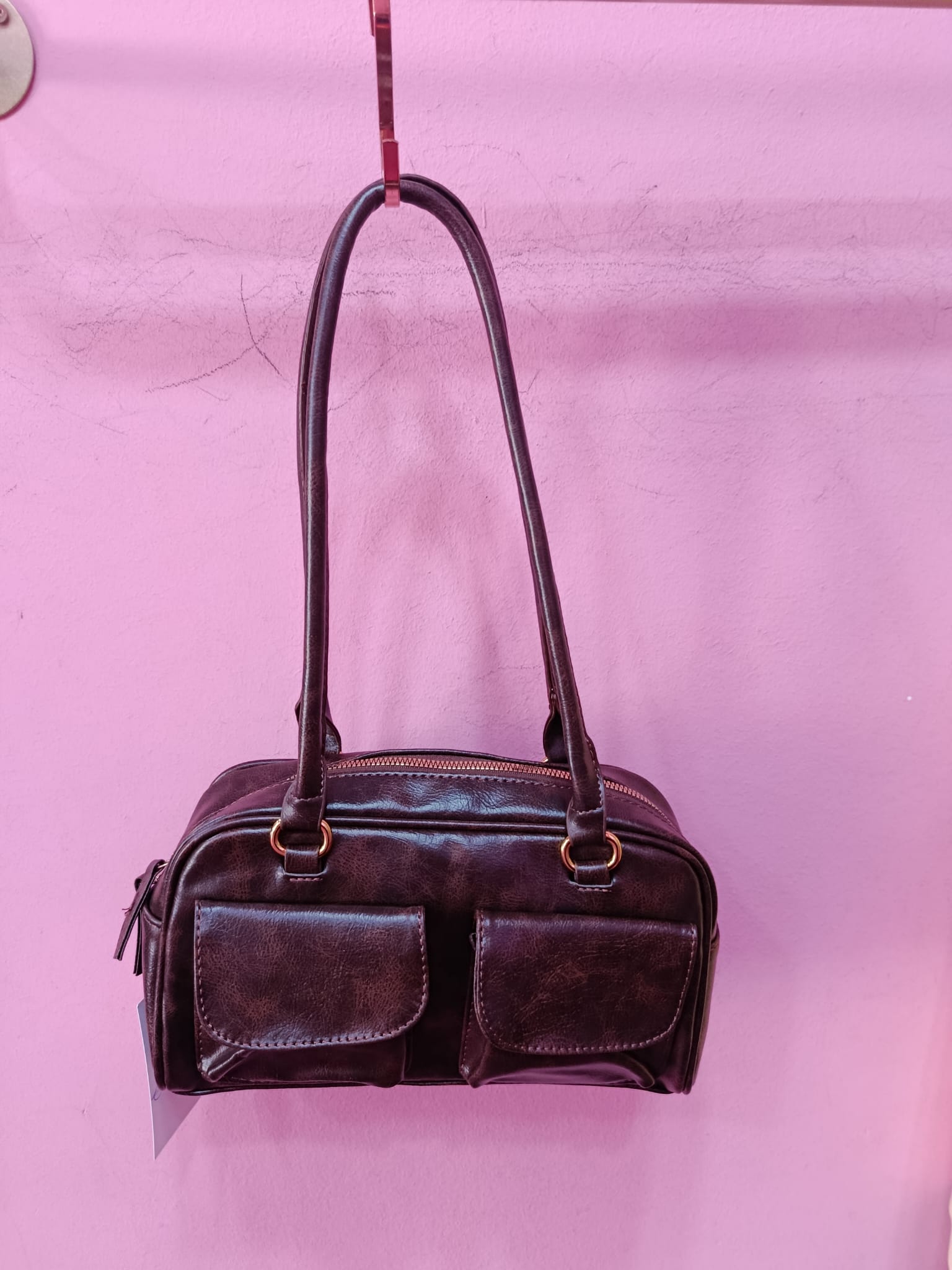 Borsetta Marrone con Tasche